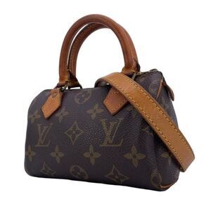Louis Vuitton Mini Speedy Monogram Brown Shoulder Bag